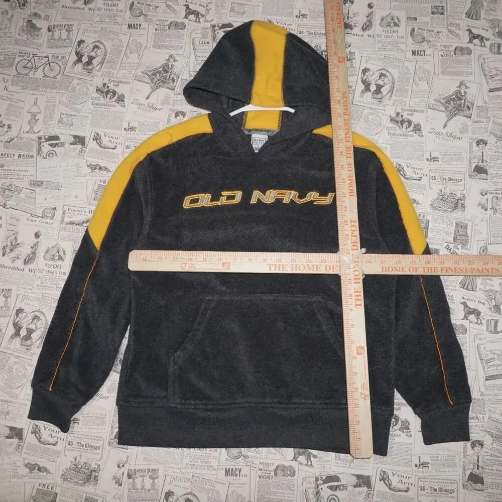 L - Vintage Y2K Old Navy fleece embroider hoodie sweat set